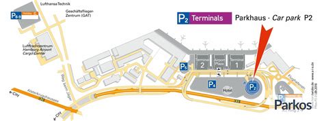 hamburg airport parking map